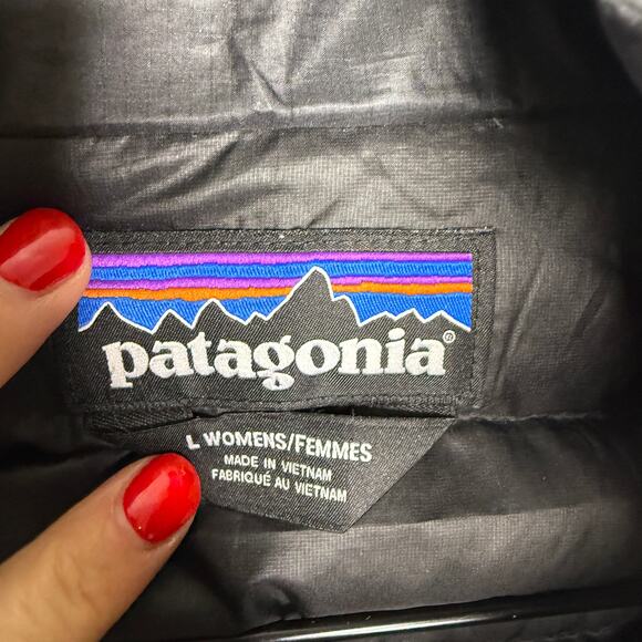 Patagonia Down Sweater Vest Puffer Down Womens Large - Picture 2 of 10